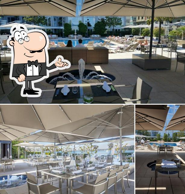 Gli interni di Rive Droite by Michel Roth