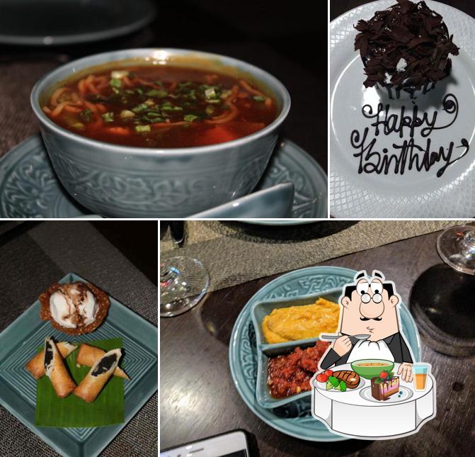 Hot and sour soup at Atsui Restaurant