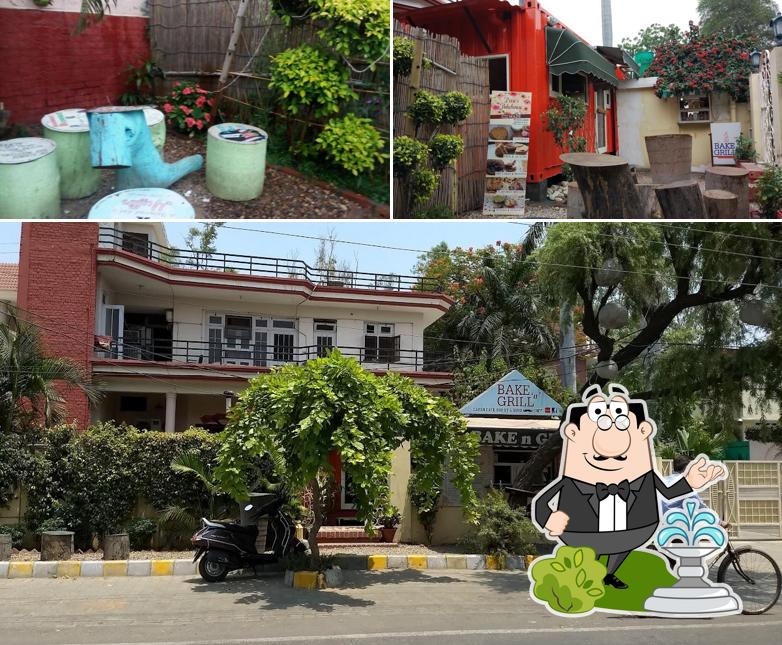 The outside part is an important feature of Bake 'n' Grill (The Cozy Box)