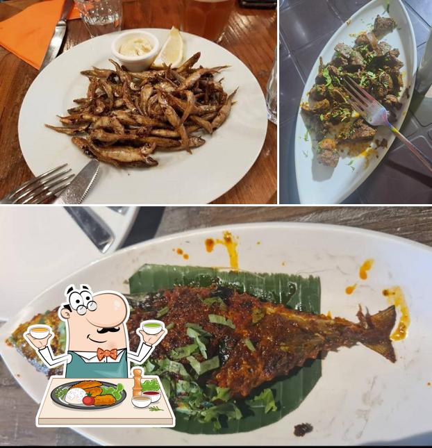 Food at Bar & Restaurant Honnavar