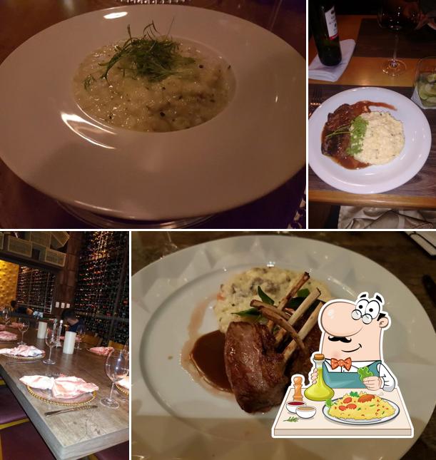 Platos en Villa do Vinho Bistrô