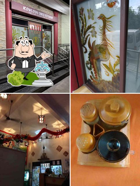 You can get some fresh air at the outside area of KOWLOON RESTAURANT