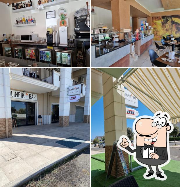 La interni e esterno del ristorante