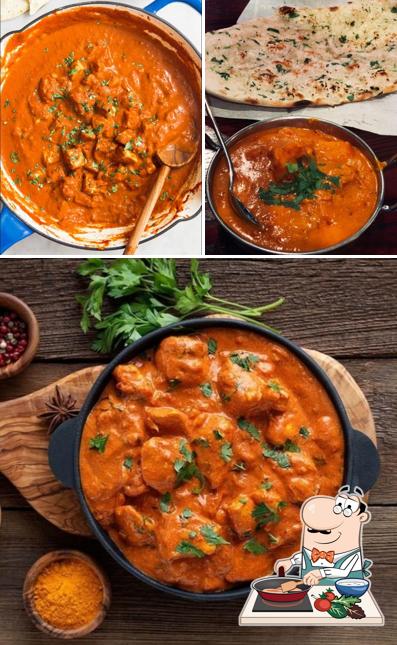 Chicken curry at The Saffron Café and Restaurant