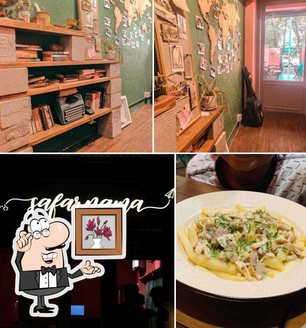 The interior of Safarnama