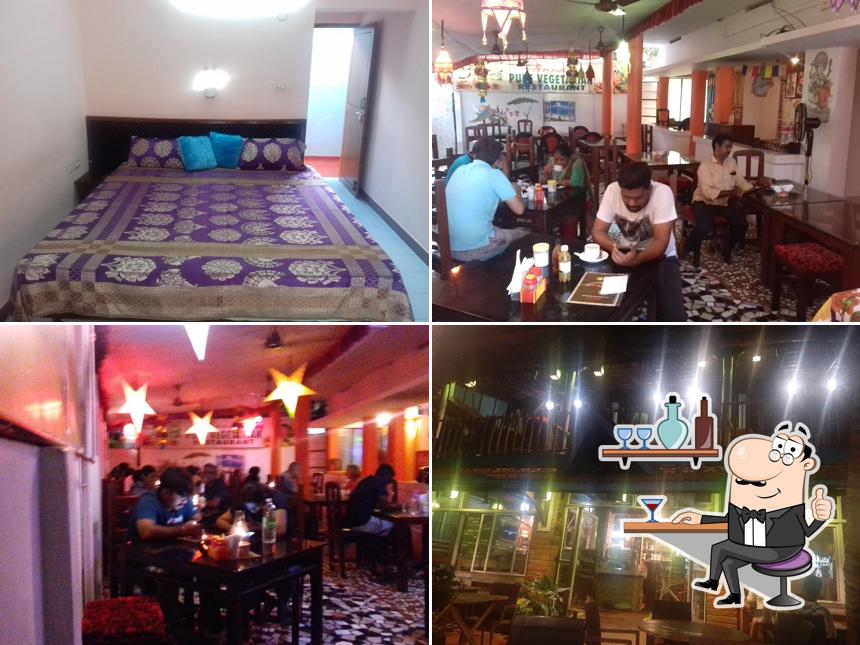 The interior of Sky palace beach hotel Kovalam