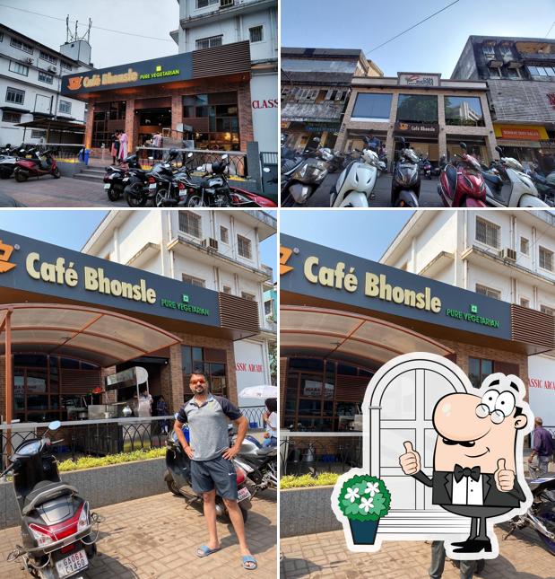 Check out how Cafe Bhonsle - Panjim looks outside