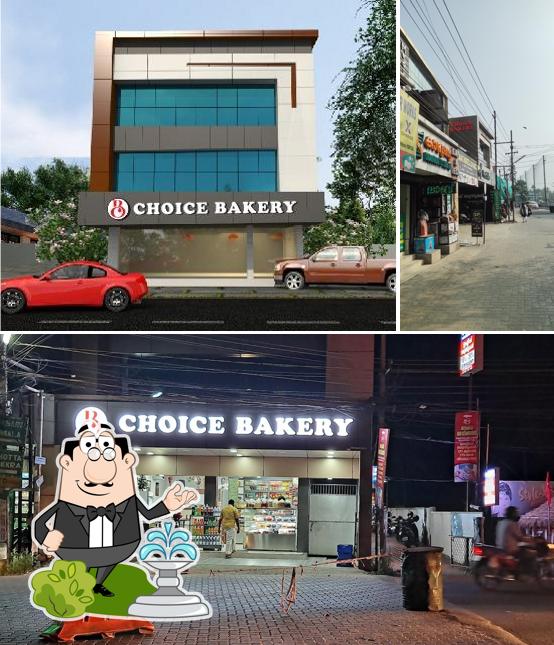 The exterior of Choice Bakers