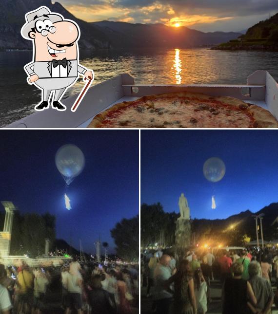 Puoi goderti l'aria fresca dal dehors di La Bottega della Pizza