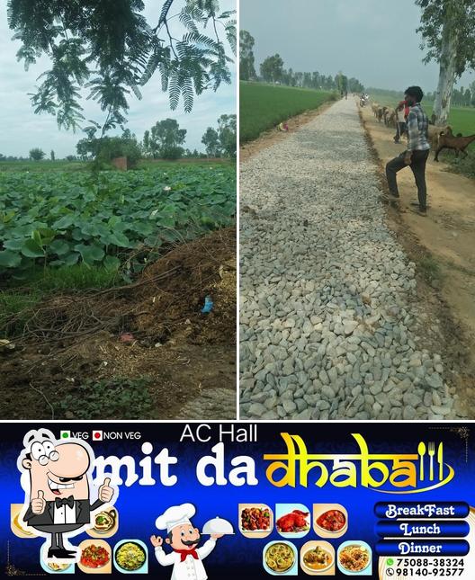 Look at this picture of Sumit Dhaba