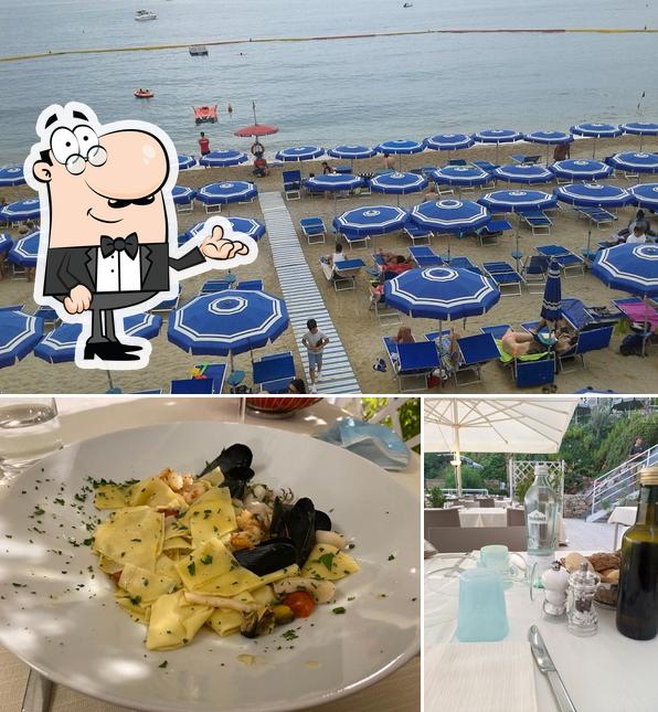 La foto di interni e cibo da Ristorante La Baia