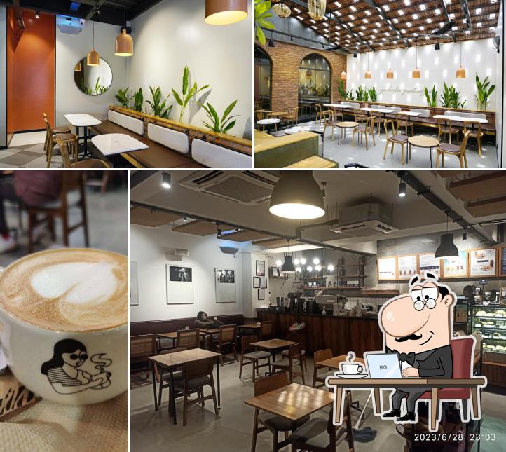 The interior of Third Wave Coffee