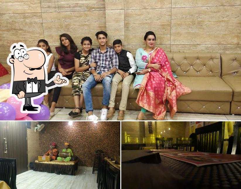 Take a seat at one of the tables at Sohan's Restaurant & Banquets