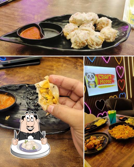 Dumplings at CRAFT MOMO