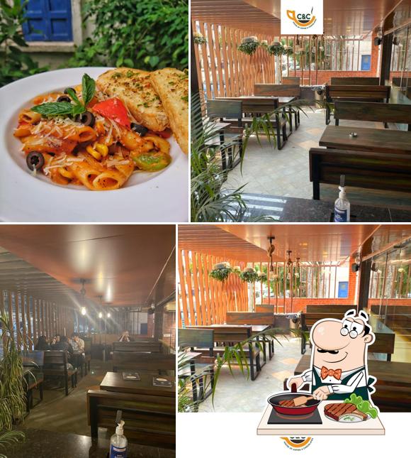 Try out meat dishes at C&C House of Coffee & Chocolates