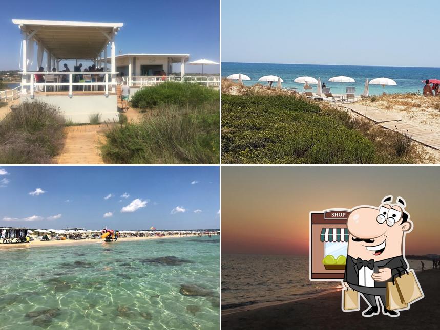 Goditi la vista dall'area esterna di Lido ELITE