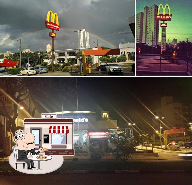 Veja imagens do exterior do McDonald's