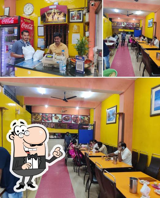 The interior of Naidu's Biryani Hut