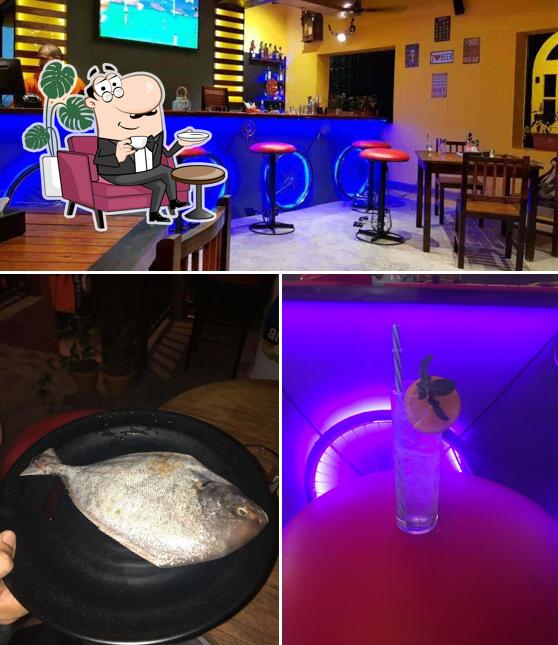 The interior of Cycle Pub