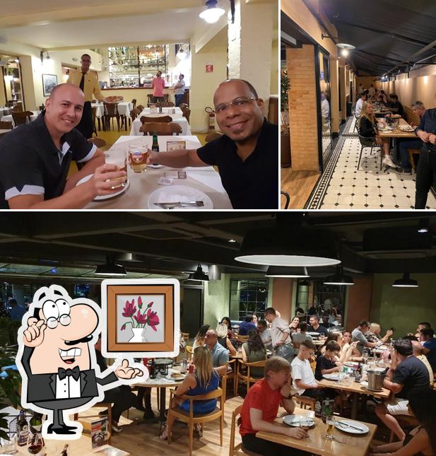 O interior do 1900 Jardins