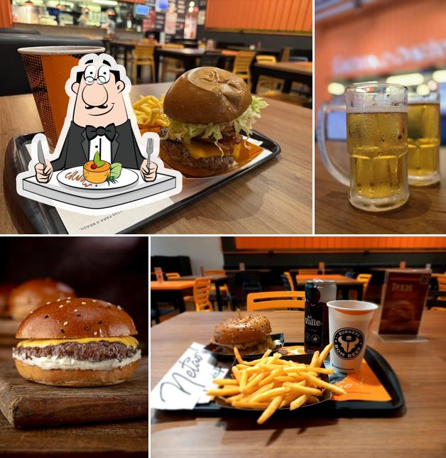 Mousse de chocolate em Bom Beef Burgers