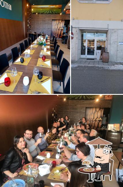 La foto di esterno e interni da La Bottega