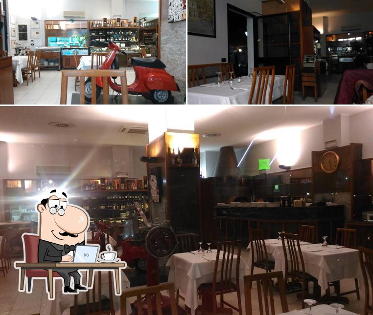 Gli interni di Sabatini