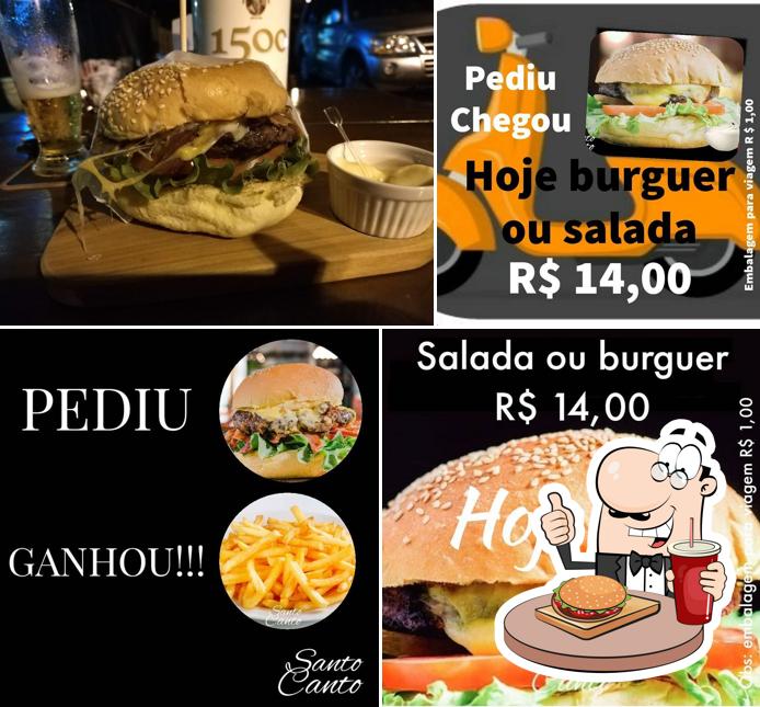 Santo Canto Restaurante e Hamburgueria em Dourados oferece uma infinidade de opções para os amantes dos hambúrgueres