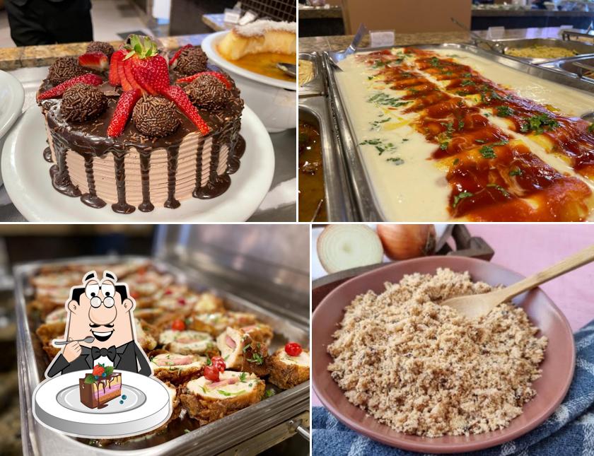 Bolo de chocolate em Special Grill Restaurante