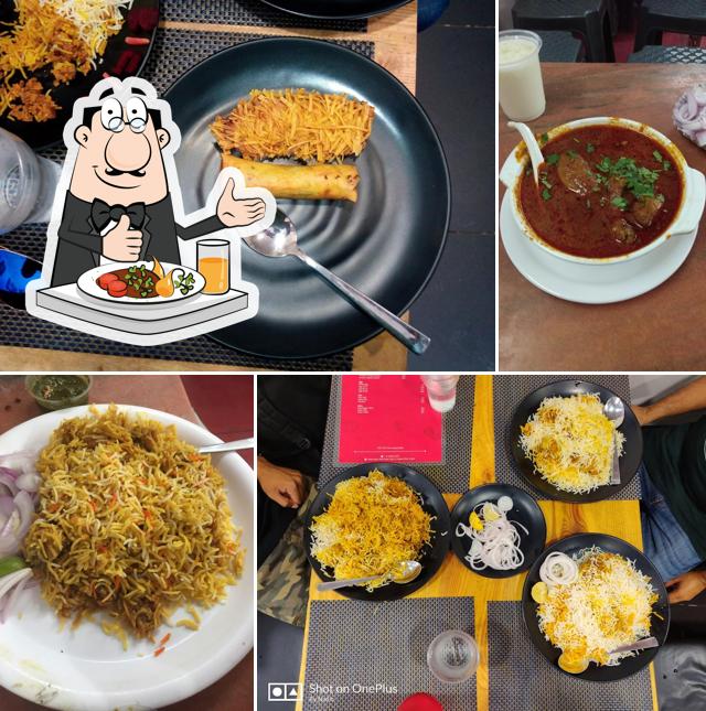 Food at The Babji's Grill Kitchen