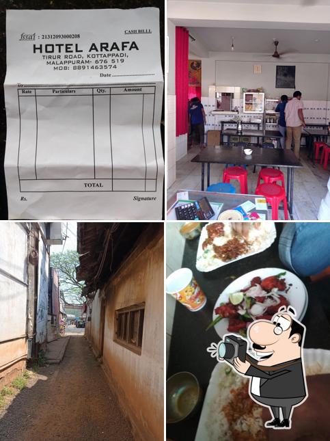 Look at the pic of Hotel Arafa