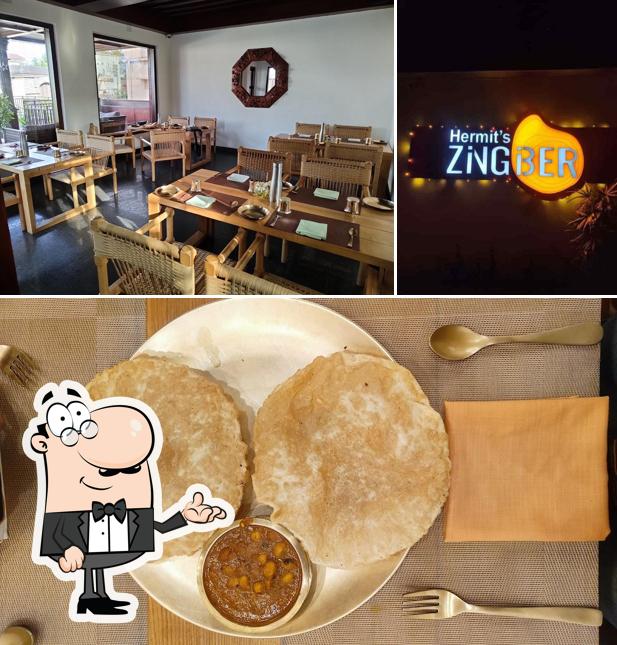 Take a seat at one of the tables at Hermit's Zingiber