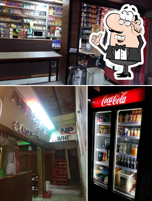 The interior of Navneet Patties & Confectioners