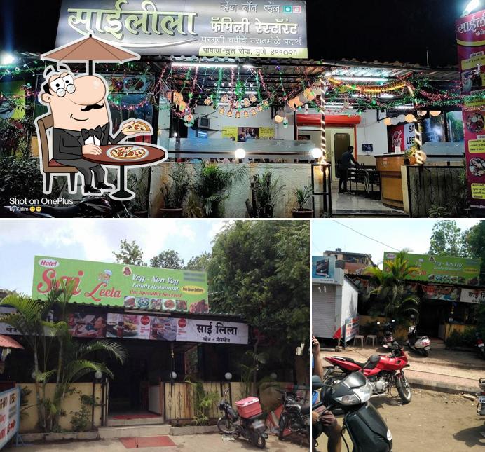 The exterior of Saileela Family Restaurant