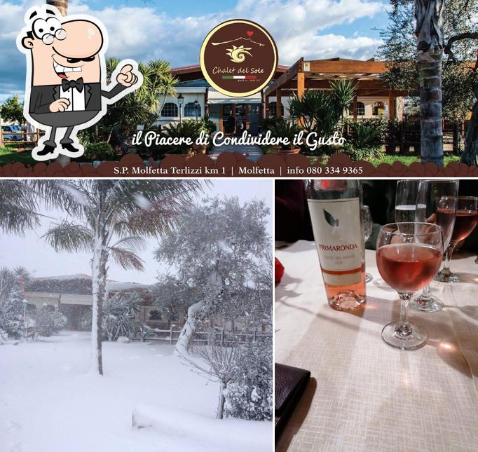 Ristorante Chalet del Sole molfetta si caratterizza per la esterno e vino