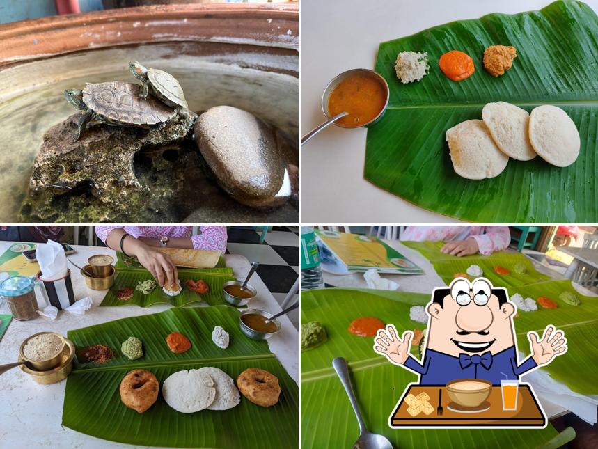 Food at Chennai murugan idli dosa