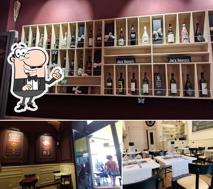 Gli interni di Initaly Bistrot