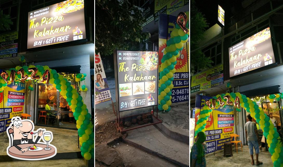 Food at The Pizza KALAKAAR