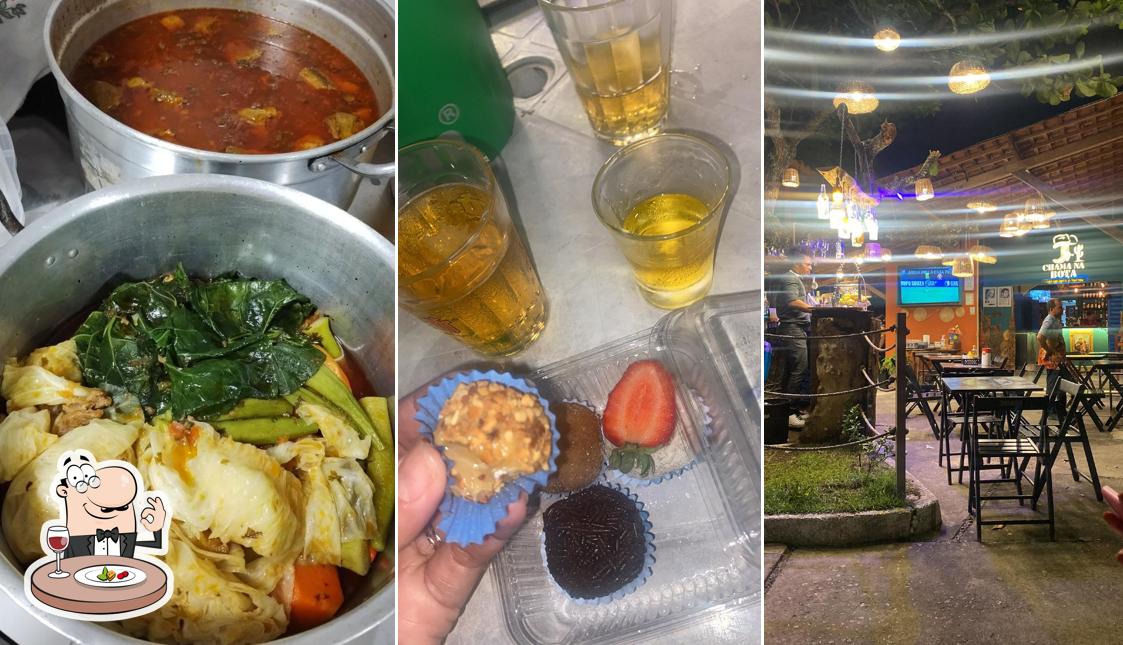 Comida em Chama na Bota