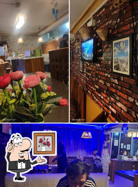 The interior of Chhwela Restaurant