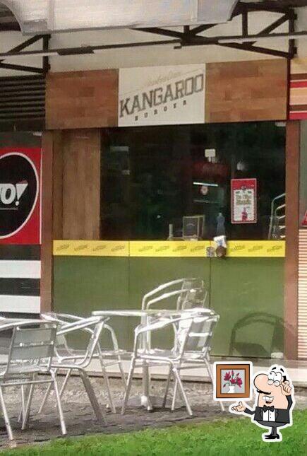 O interior do Kangaroo Australian Burger