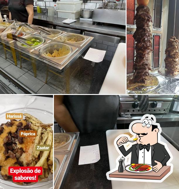 Platos en Sabra - Shawarma & Falafel