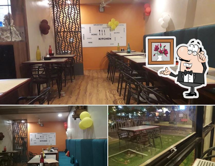 The interior of Rassa Restaurant