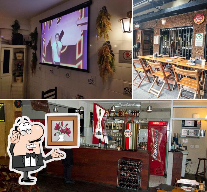 O interior do Espetinho Vaca Loka Aclimação