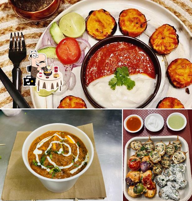 Food at Sober’s Tandoori Charcha