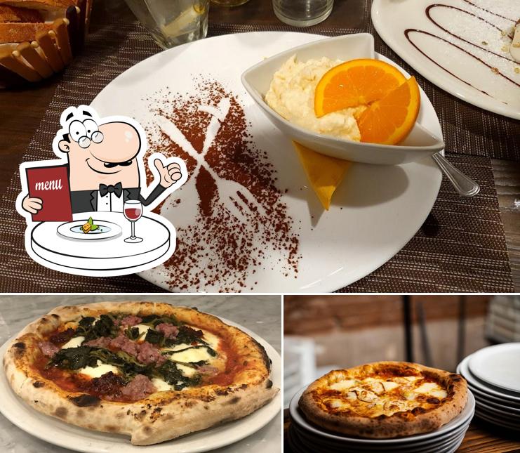 Platti al Pizzeria Da I' Dino