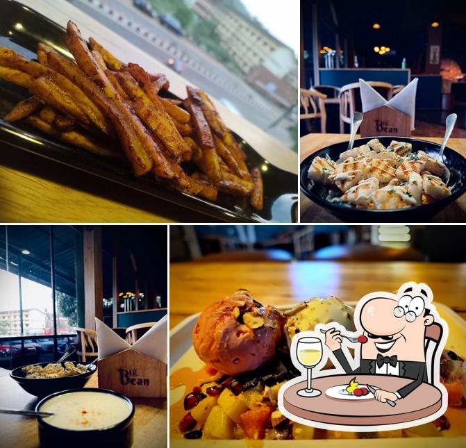 Food at Big Bean Restro Cafe