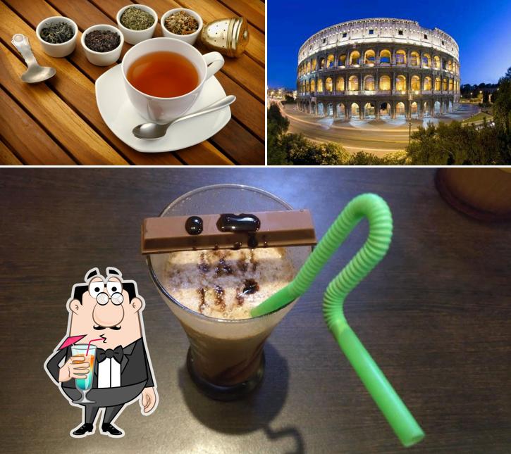 This is the photo displaying drink and exterior at Chai Break