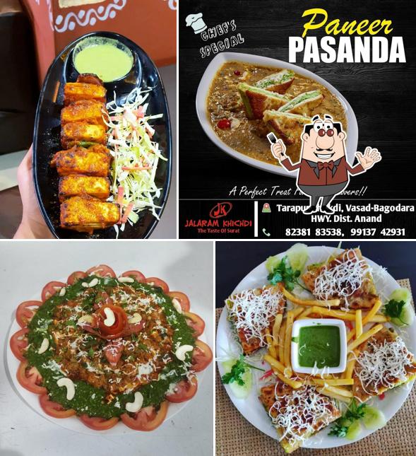 Food at Jalaram Khichdi The Taste Of Surat Restaurant Tarapur