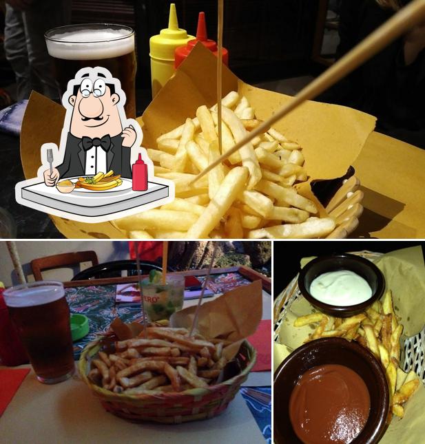 Ordina un piatto di patatine a Barock